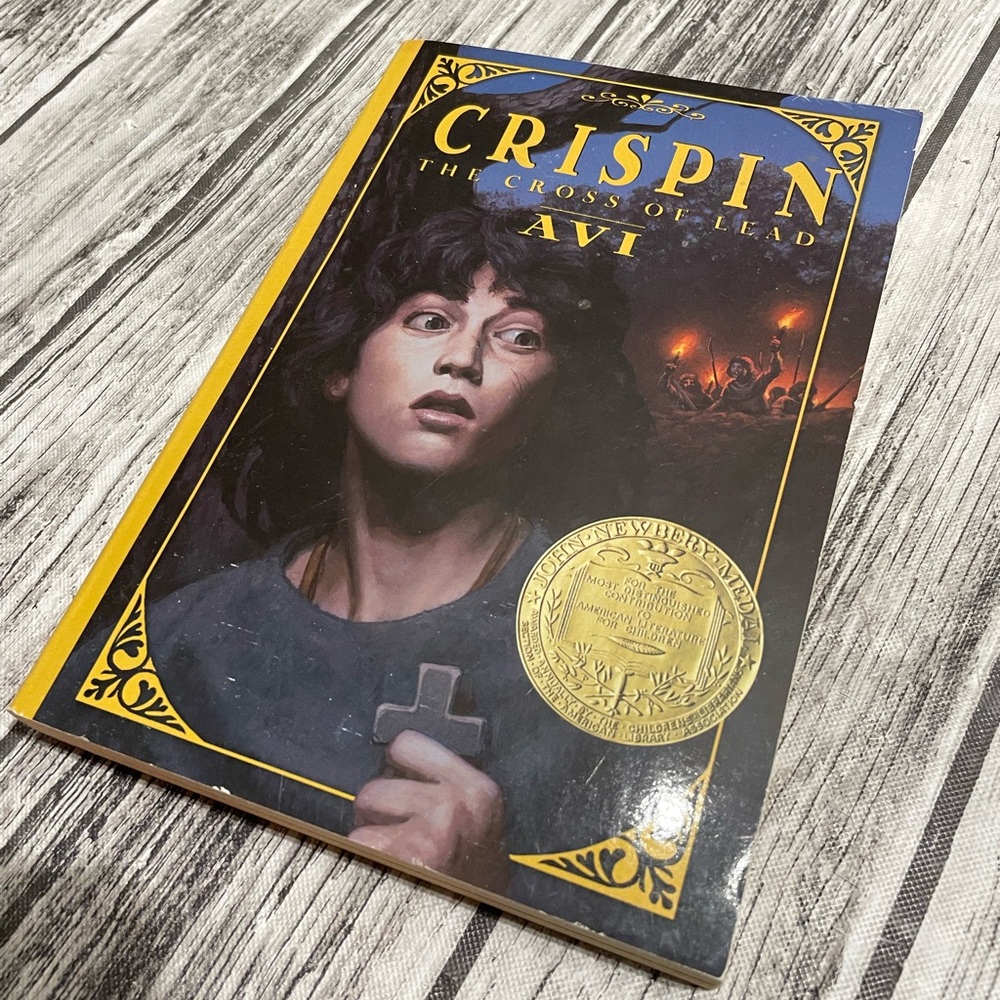 Crispin: The Cross of Lead
Novel by Avi Historical Fiction Book Excellent Cond